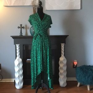 IMAN High Low Resort Maxi Dress